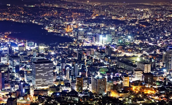 Centrala stadsbilden i seoul — Stockfoto