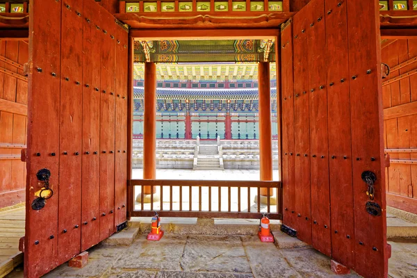 Coreia edifício tradição — Fotografia de Stock