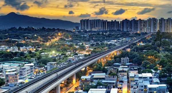 Hong Kong stedelijke centrum — Stockfoto