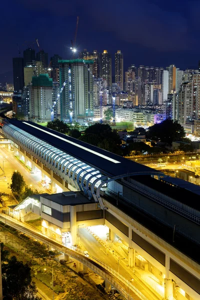 Hong kong urban downtown — Stock Photo, Image