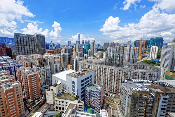 Hong Kong centro urbano — Foto Stock