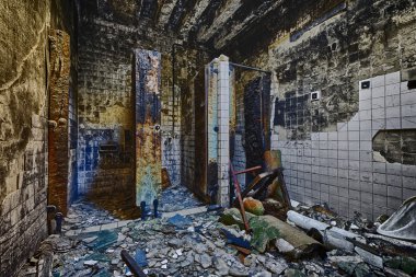 Akıl hastanesi banyo