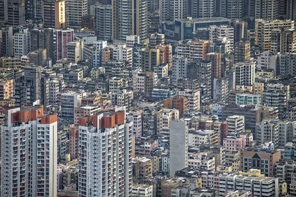 Hong Kong paesaggio urbano — Foto Stock