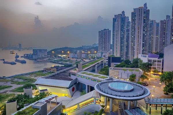 Hong-Hong vista da cidade — Fotografia de Stock