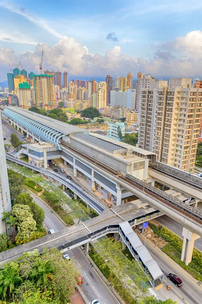 Hong Kong centro urbano — Foto Stock