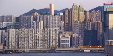 Güzel Hong Kong cityscape
