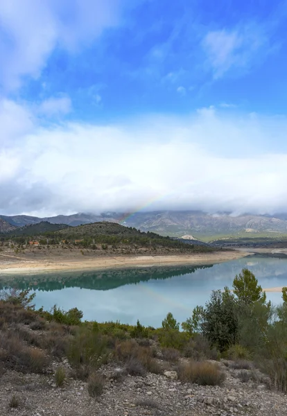 San clemente reservoir bei huescar — Stockfoto