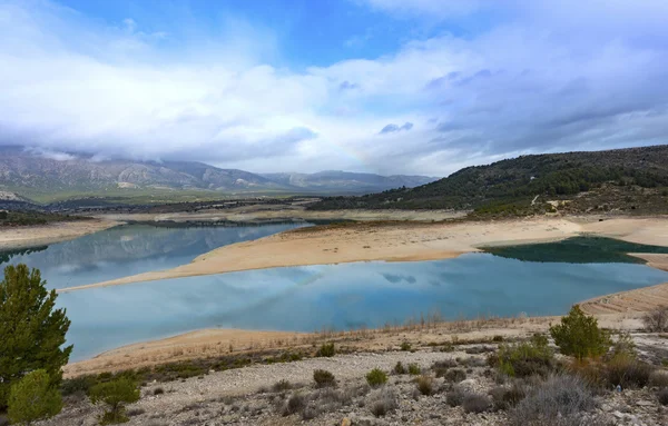 San clemente reservoir bei huescar — Stockfoto