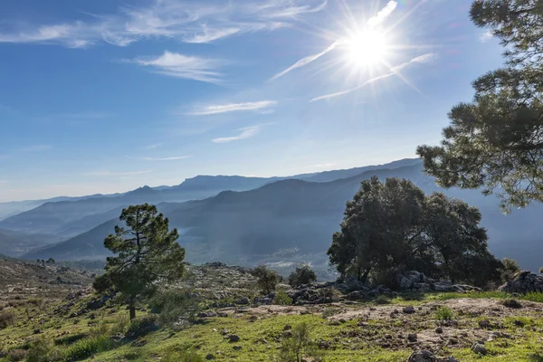 View over the Sierra Cazorla Mountain Range — Stock Photo, Image