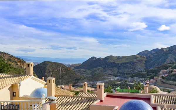 View from Cortijo Cabrera towards the Mediterranean Sea — Stock Photo, Image