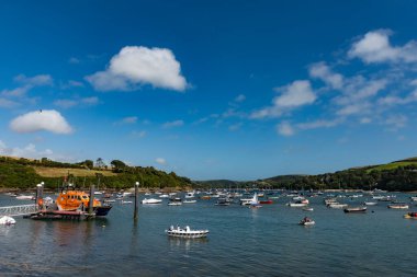 Salcombe Limanı ve Estuary, Güney Devon, İngiltere