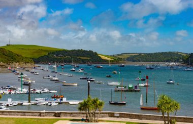 Salcombe Limanı ve Estuary, Güney Devon, İngiltere