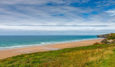 Watergate Körfezi, Padstow yakınlarında, Cornwall, İngiltere, İngiltere
