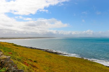 Saunton Sands Sahili, Braunton Köyü yakınlarında, Kuzey Devon, Güney Batı, İngiltere, İngiltere