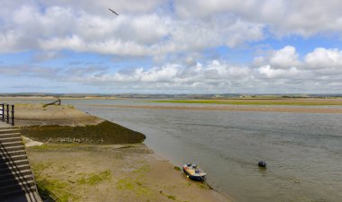 Appledore köyü, Torridge nehrinin kenarında, Bideford yakınlarında, Kuzey Devon, İngiltere, Güney Batı, İngiltere