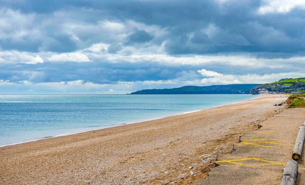 Slapton Sands Zoek Naar Het Oosten Buurt Van Dartmouth South — Stockfoto