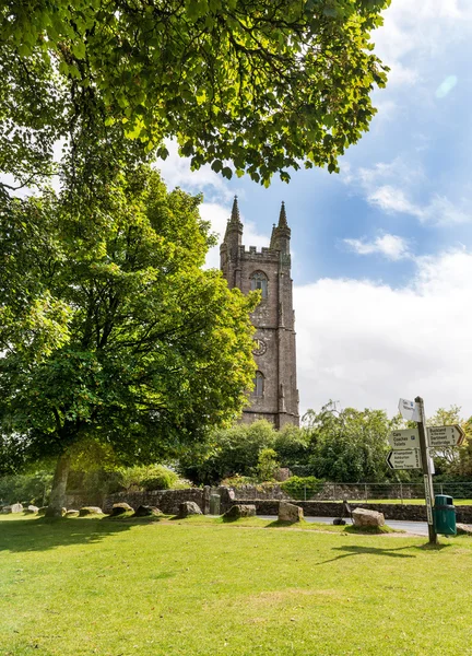 Widecombe dans la lande — Photo