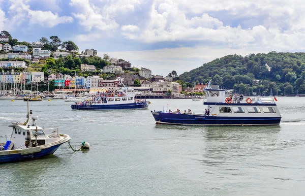 Floden dart på dartmouth mynning — Stockfoto