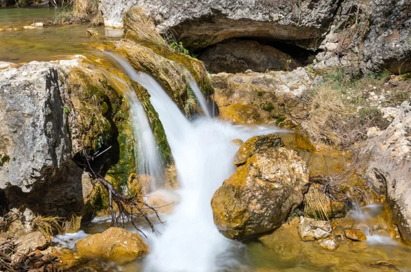 Cascata sul fiume Guazalamanco Foto Stock