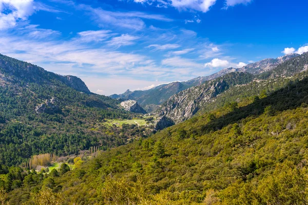 Vista nas Montanhas Cazorla — Fotografia de Stock