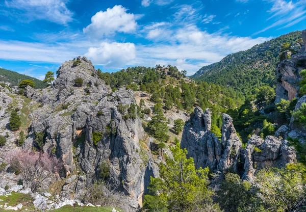 Vista nas Montanhas Cazorla — Fotografia de Stock