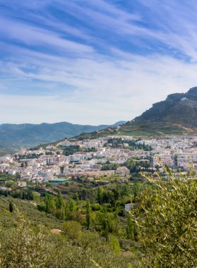 View over Cazorla Town clipart