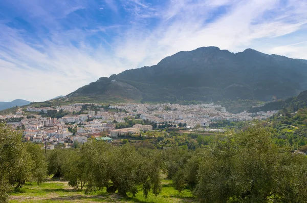 Blick über die Stadt Cazorla — Stockfoto