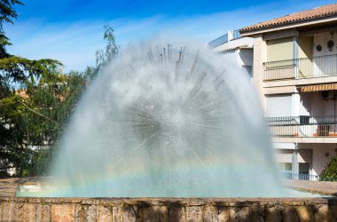 Water Fountain in Cazorla clipart