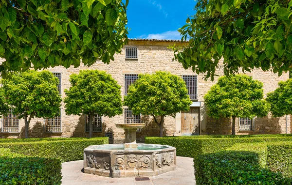 Renaissance Fountain, Plaza  Juan Vázquez de Molina — Stockfoto