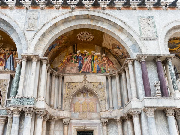 Part of Doge's Palace St. Marks square Venice — Stock Photo, Image
