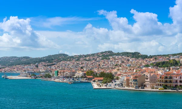 Veduta della città di Argostoli — Foto Stock