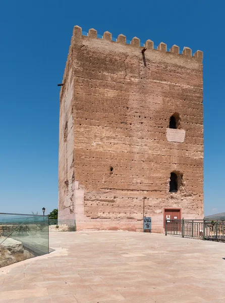 Torre Homenaje Castillo de Aledo — Foto de Stock