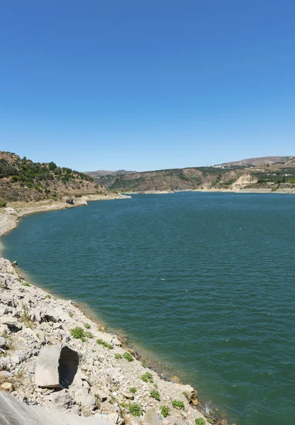 Beznar Reservoir — Stock Photo, Image