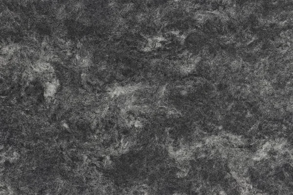 Marmorerat papper textur, svart-vit med träfibrer — Stockfoto