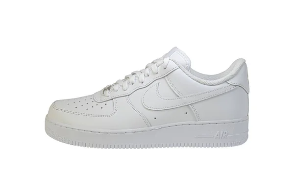 パヴィア イタリア 2020年11月2日 Nike Air Force 100 白を基調とした靴 スタジオ撮影 イラスト編集 ストックフォト