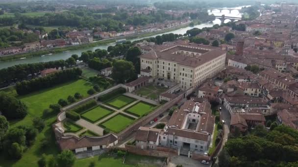 Vista de Pavia — Vídeo de Stock