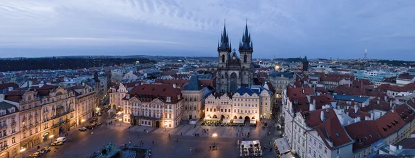 Староместская площадь ночью — стоковое фото