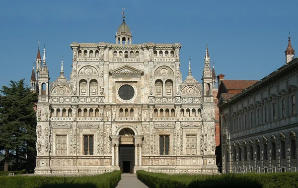 Certosa di Pavia abbey — Stok fotoğraf