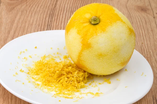 Limone Zest ingrediente — Foto Stock