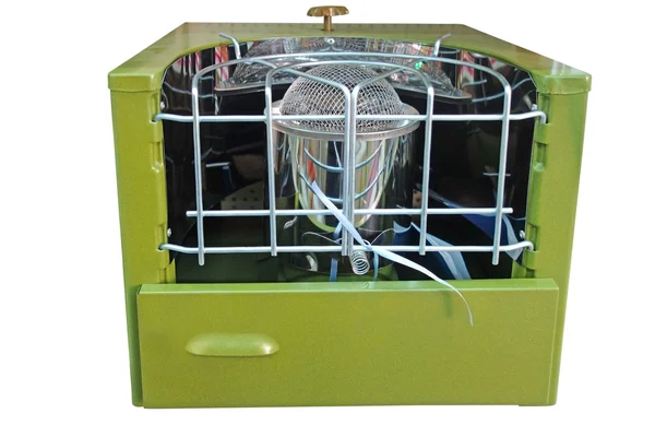 Heater solyarogaz operates — Stock Photo, Image