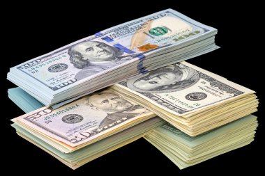 Bir siyah dolar paketleri