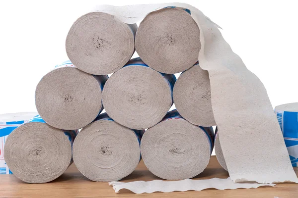 Rolos de papel higiénico — Fotografia de Stock