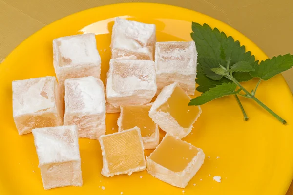 Delícia em açúcar em pó — Fotografia de Stock