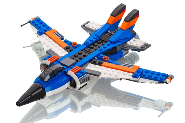 Lego Creator - jet uçak — Stok fotoğraf
