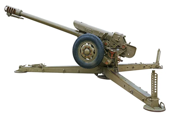 Howitzer vista lateral — Fotografia de Stock