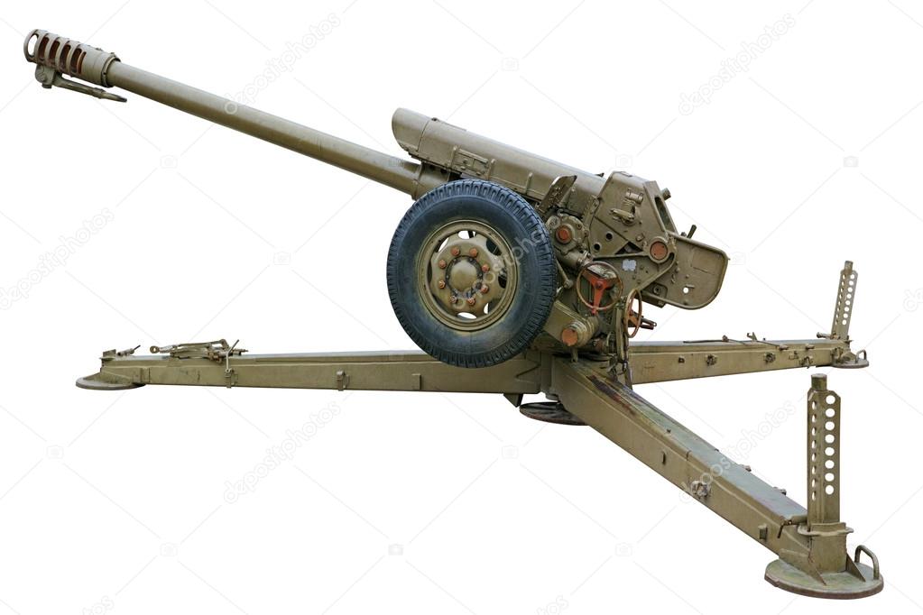 Howitzer side view