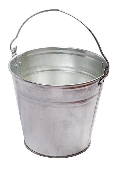 Galvanized bucket — Stock Photo, Image