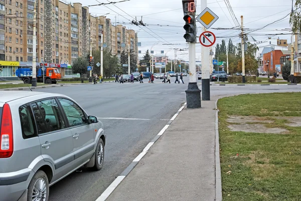 Pedestrian crossing — Stock Photo, Image