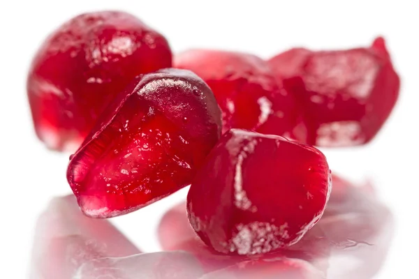 Pomegranate seeds close up — Stock Photo, Image