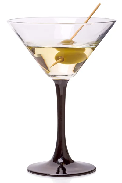 Copo Martini e coquetel — Fotografia de Stock